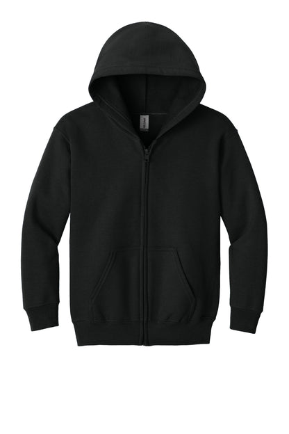 Gildan Youth Heavy Blend Full-Zip Hooded Sweatshirt