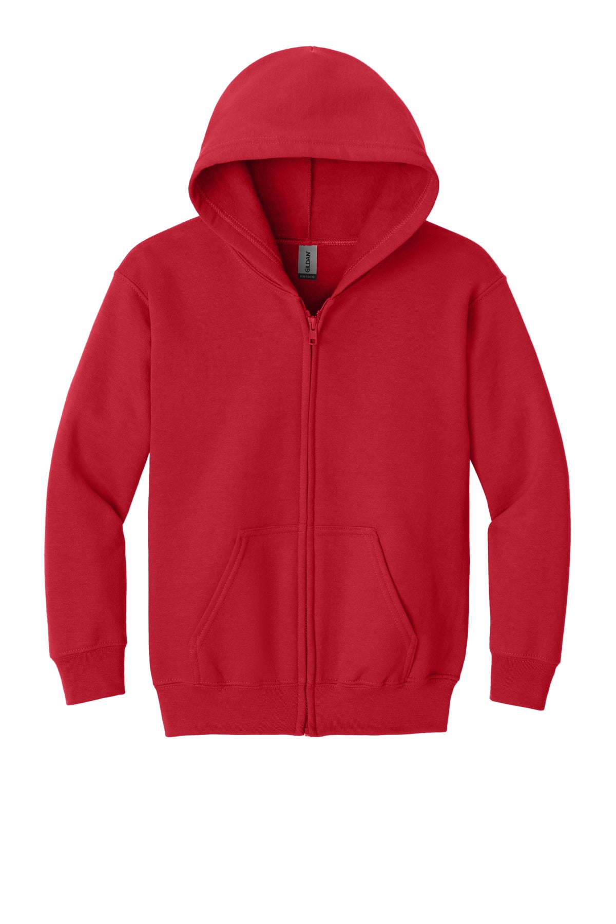 Gildan Youth Heavy Blend Full-Zip Hooded Sweatshirt