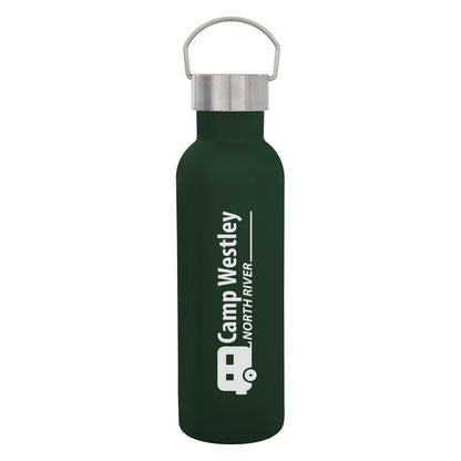 28 oz. Stainless Steel Bottle with Loop Handle