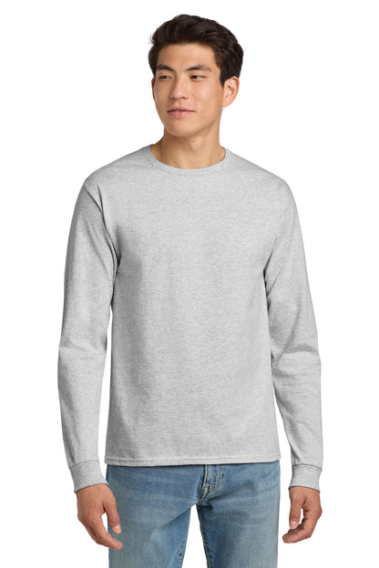 Hanes - Authentic 100% Cotton Long Sleeve T-Shirt