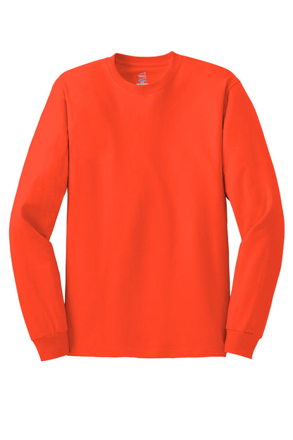 Hanes - Authentic 100% Cotton Long Sleeve T-Shirt