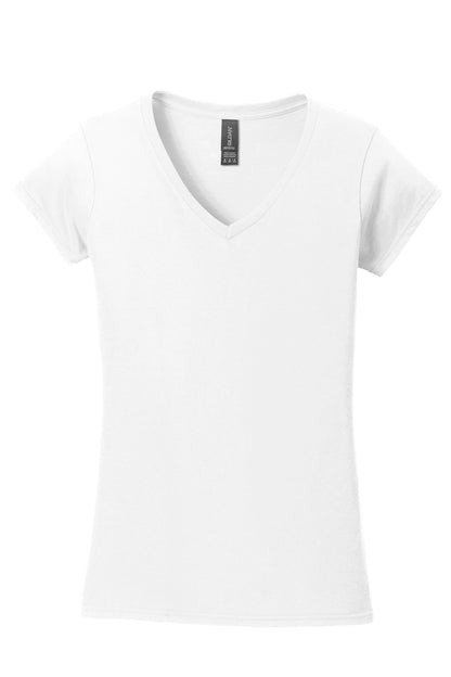 Gildan Softstyle Women's Fit V-Neck T-Shirt