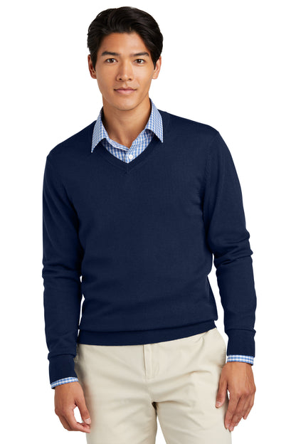 Brooks Brothers Washable Merino V-Neck Sweater