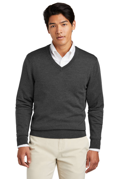 Brooks Brothers Washable Merino V-Neck Sweater