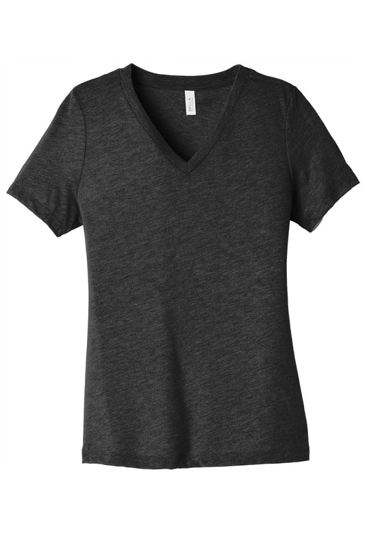 Bella Canvas Women's Relaxed Triblend V-Neck Tee