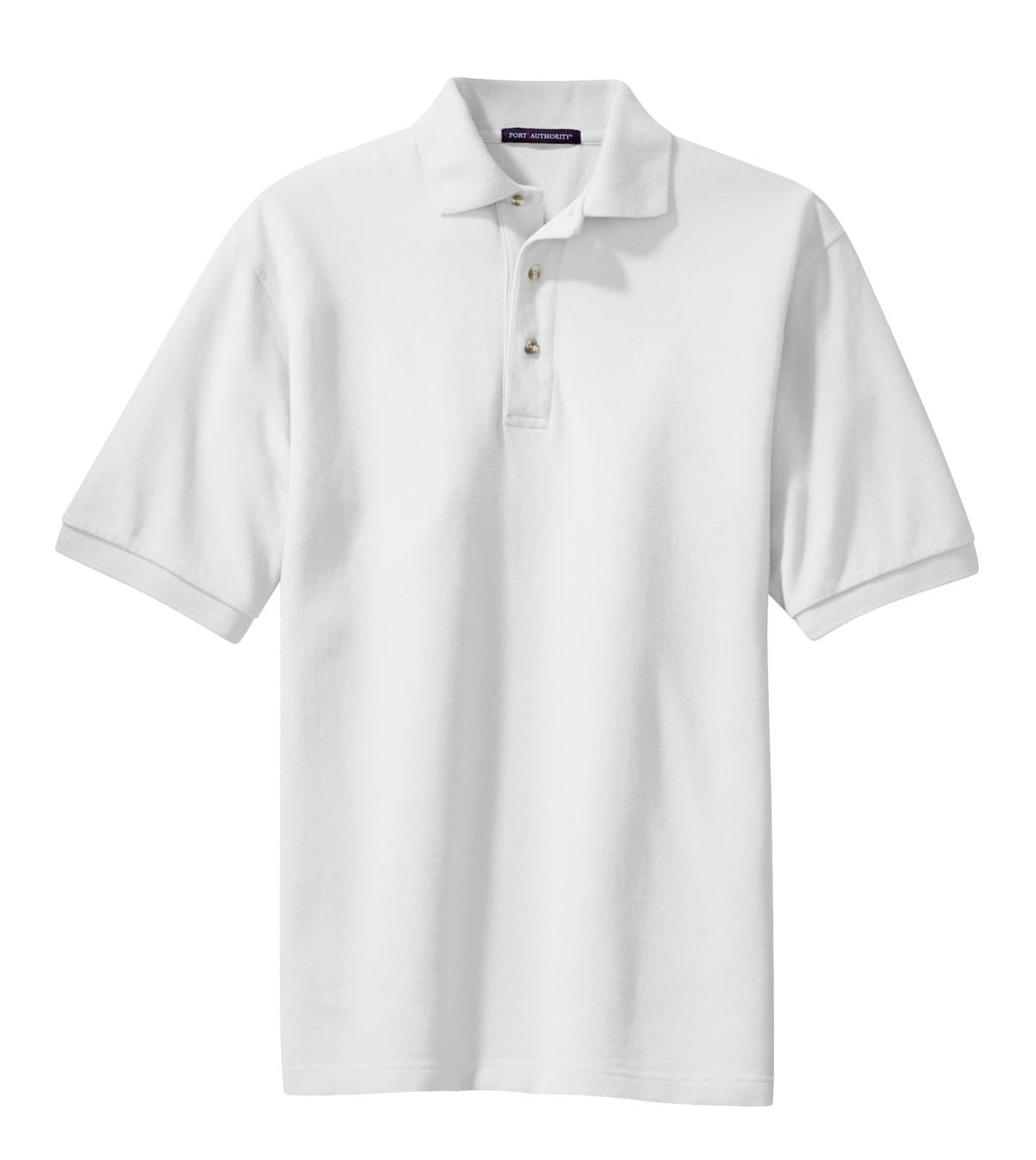 Port Authority Heavyweight Cotton Pique Polo