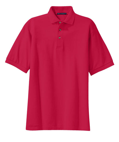 Port Authority Heavyweight Cotton Pique Polo