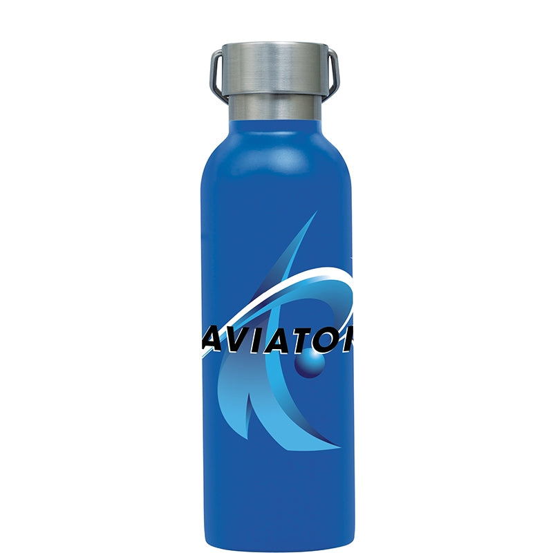 28 oz. Stainless Steel Bottle with Loop Handle