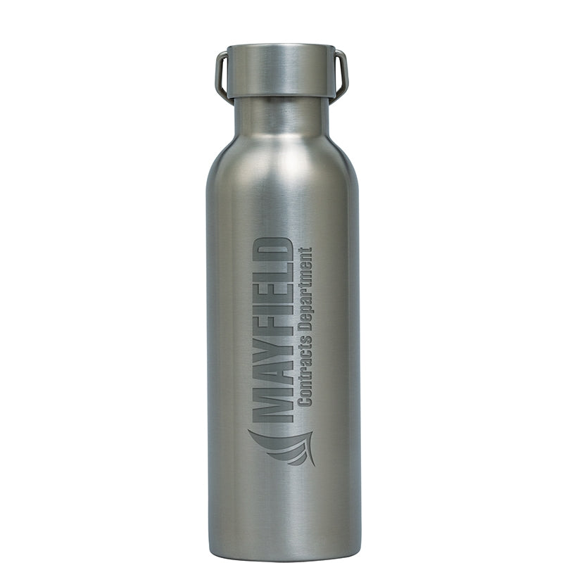 28 oz. Stainless Steel Bottle with Loop Handle