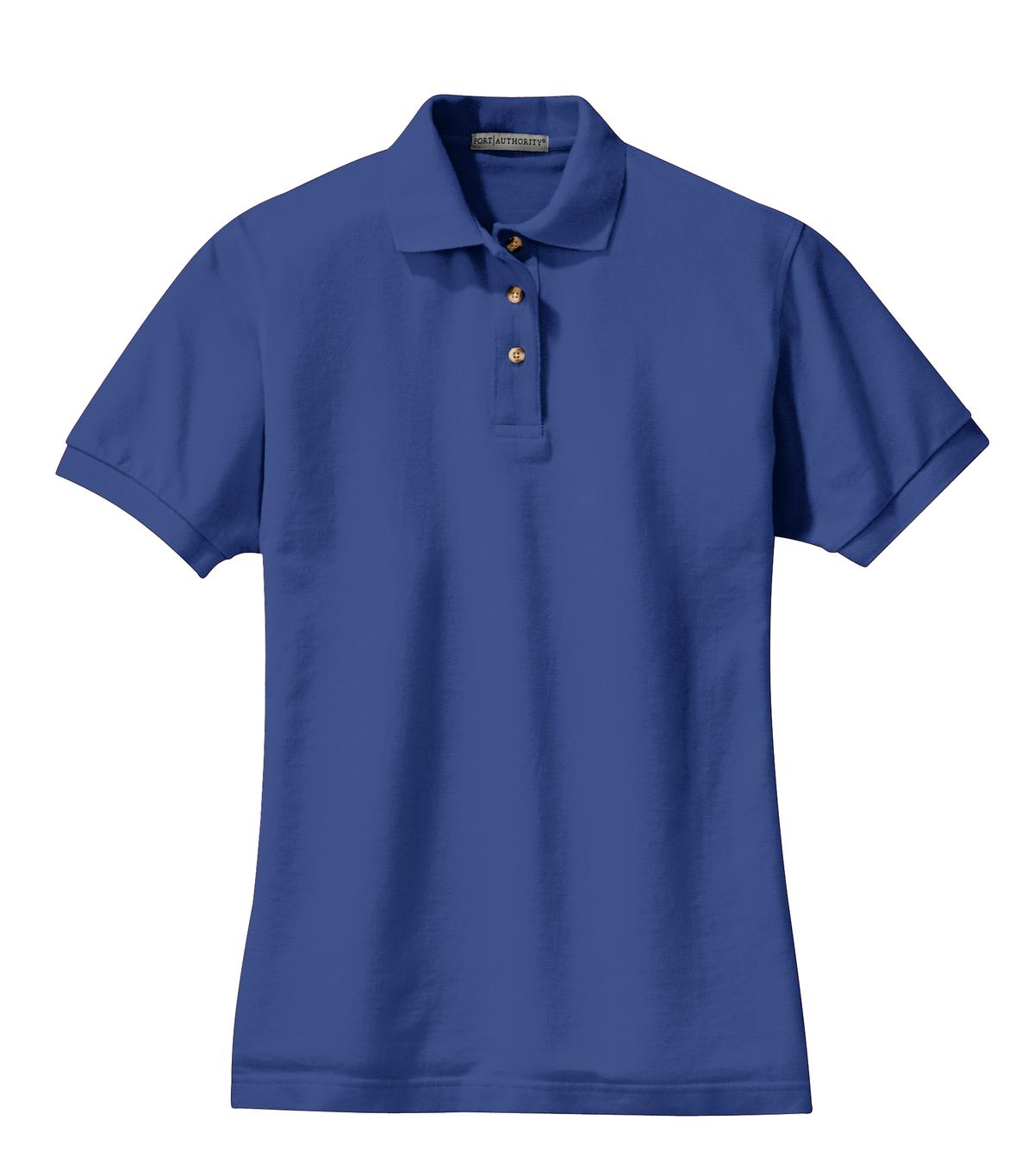 Port Authority Women's Heavyweight Cotton Pique Polo