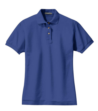 Port Authority Women's Heavyweight Cotton Pique Polo