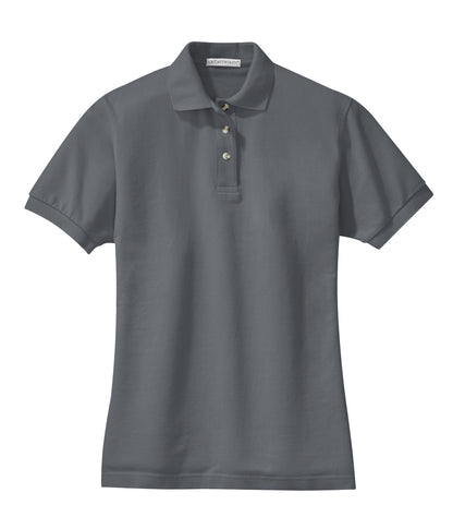 Port Authority Women's Heavyweight Cotton Pique Polo