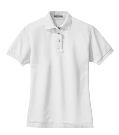 Port Authority Women's Heavyweight Cotton Pique Polo