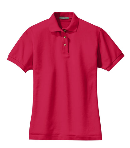 Port Authority Women's Heavyweight Cotton Pique Polo