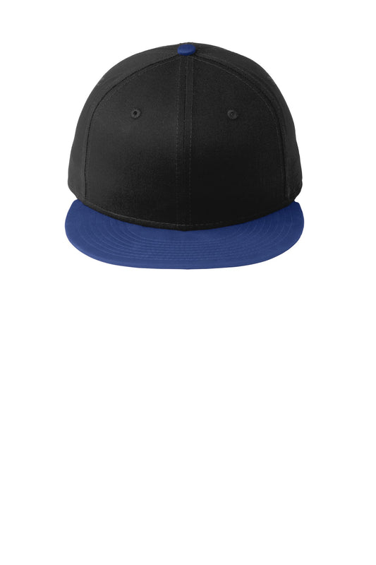 New Era Flat Bill Snapback Cotton Cap