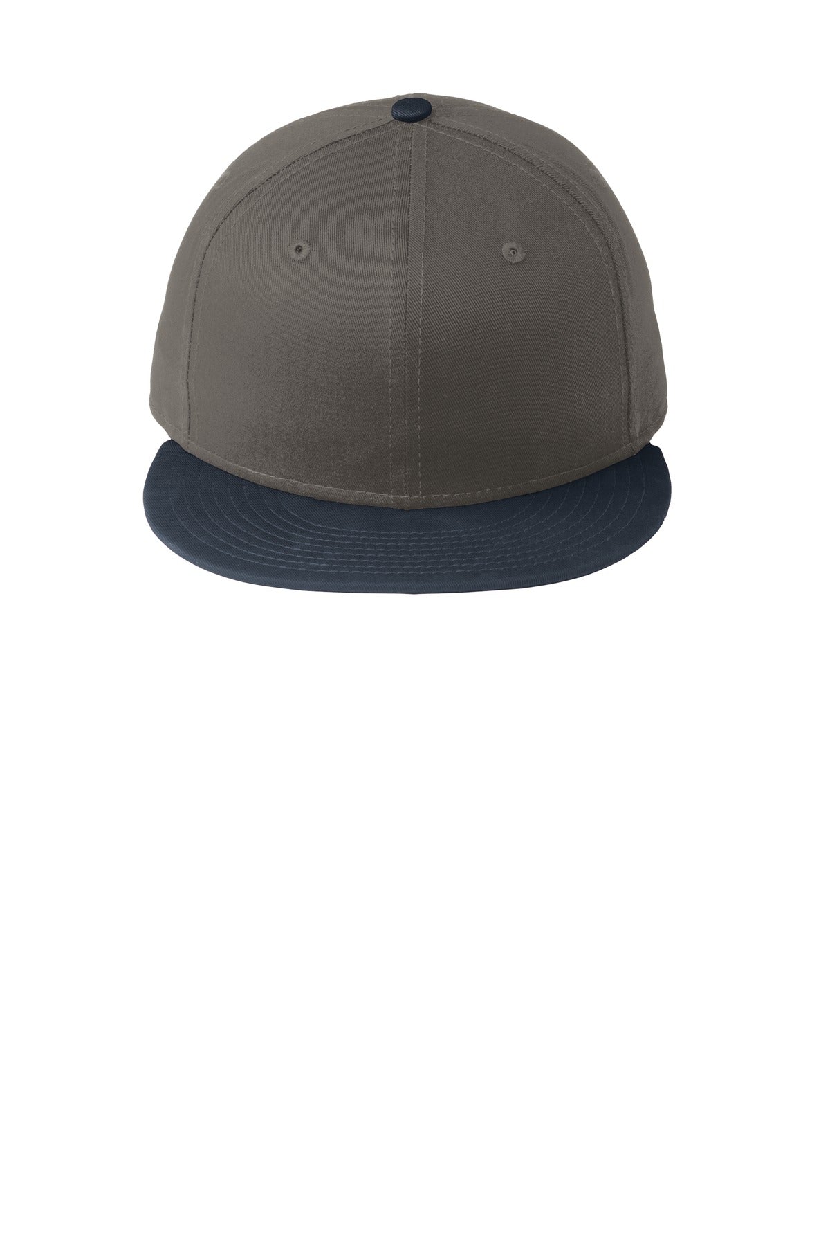 New Era Flat Bill Snapback Cotton Cap