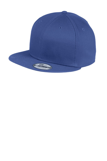 New Era Flat Bill Snapback Cotton Cap