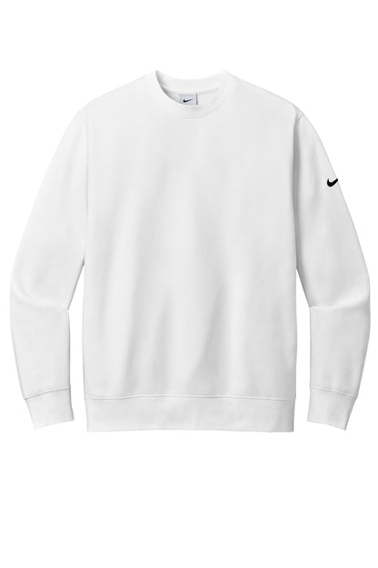 Nike Club Fleece Sleeve Swoosh Crew