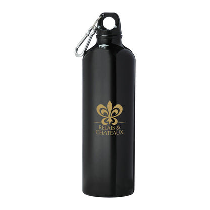 25 oz. Aluminum Sports Bottle with Carabiner