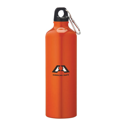 25 oz. Aluminum Sports Bottle with Carabiner