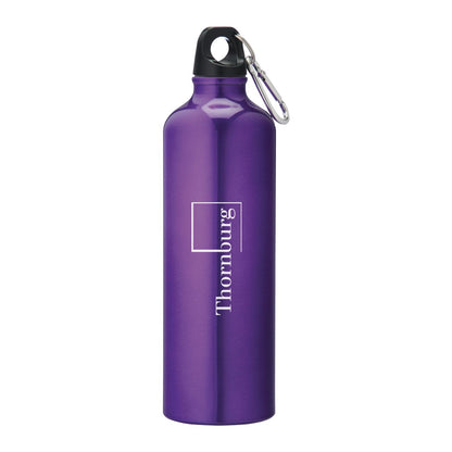 25 oz. Aluminum Sports Bottle with Carabiner