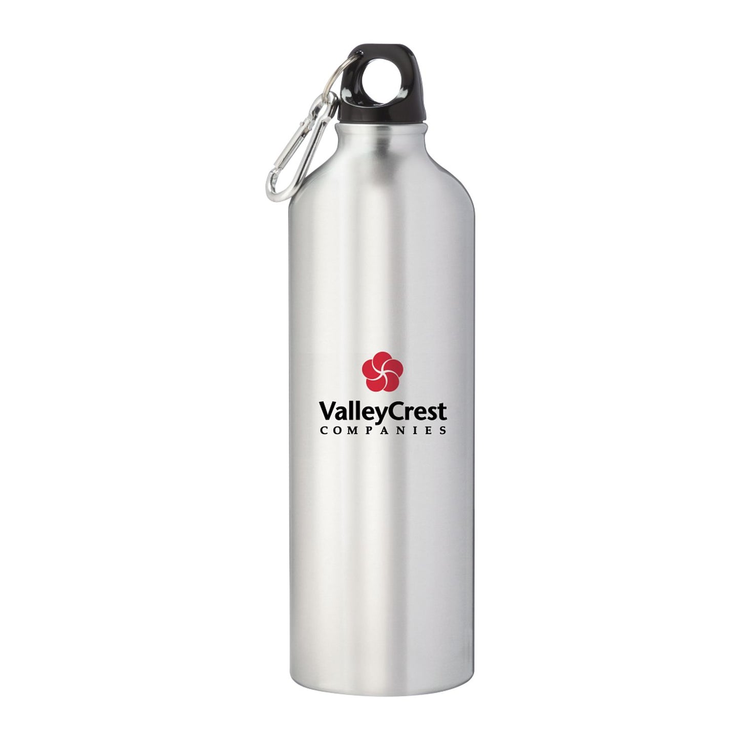 25 oz. Aluminum Sports Bottle with Carabiner