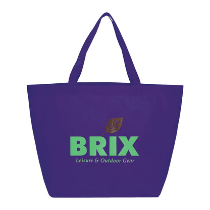 Budget Non-Woven Shopper Tote - 13x19.5"