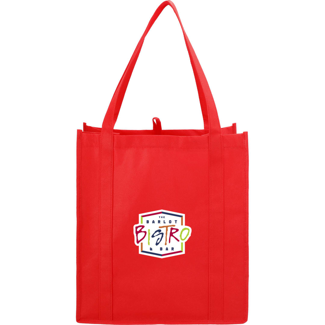 Non-Woven Grocery Tote - 13x12x8"