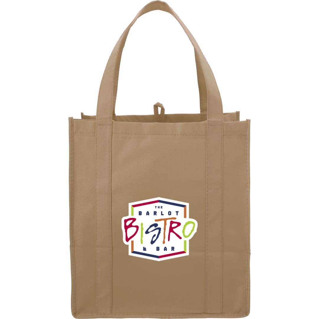 Non-Woven Grocery Tote -14.5x13x10"