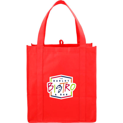 Non-Woven Grocery Tote -14.5x13x10"