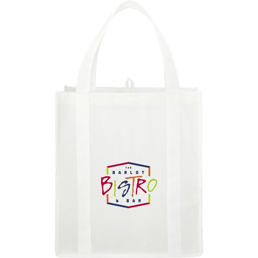 Non-Woven Grocery Tote -14.5x13x10"