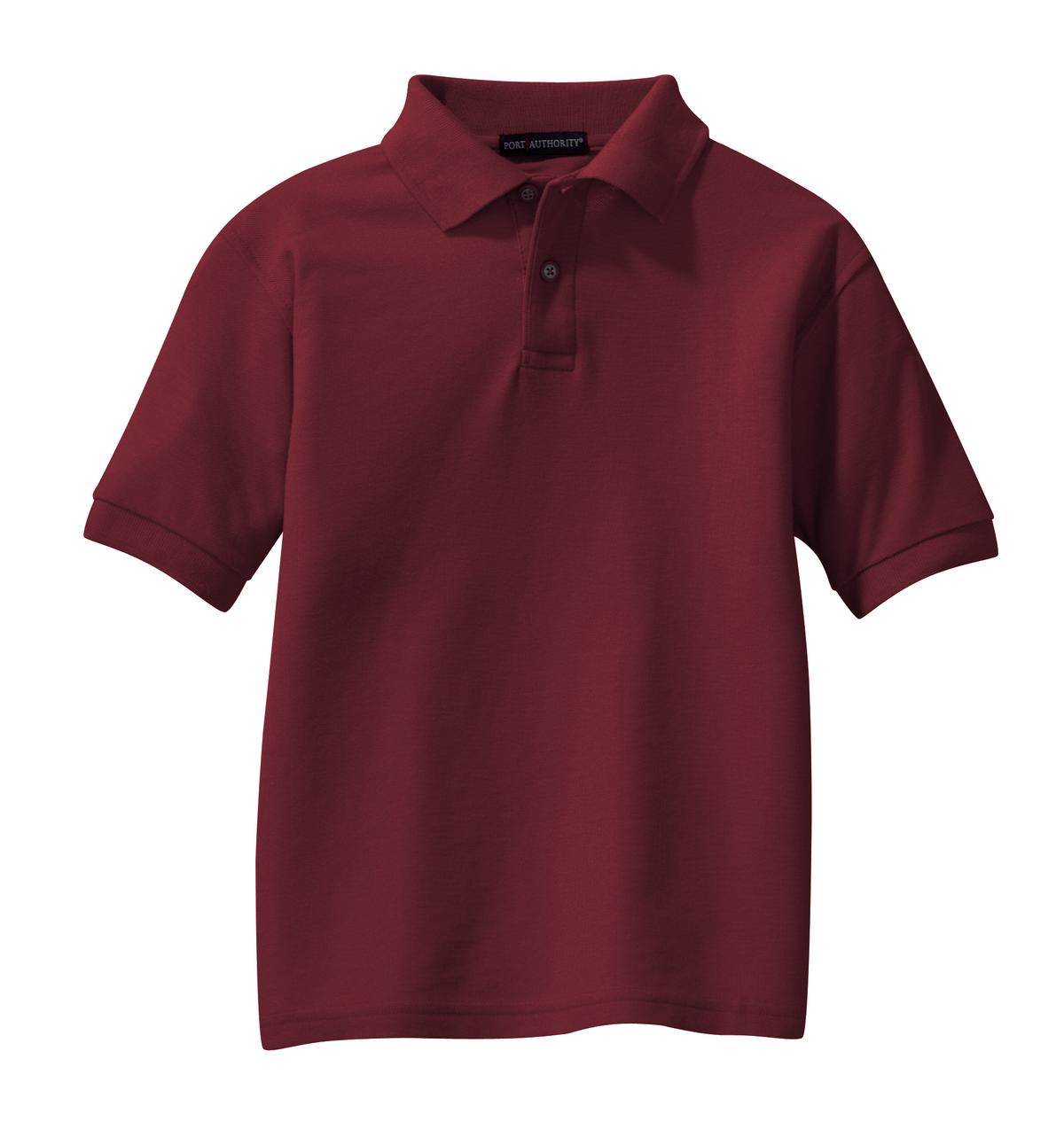 Port Authority Youth Silk Touch Polo