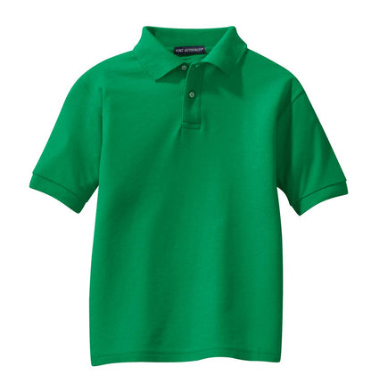 Port Authority Youth Silk Touch Polo