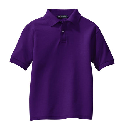 Port Authority Youth Silk Touch Polo