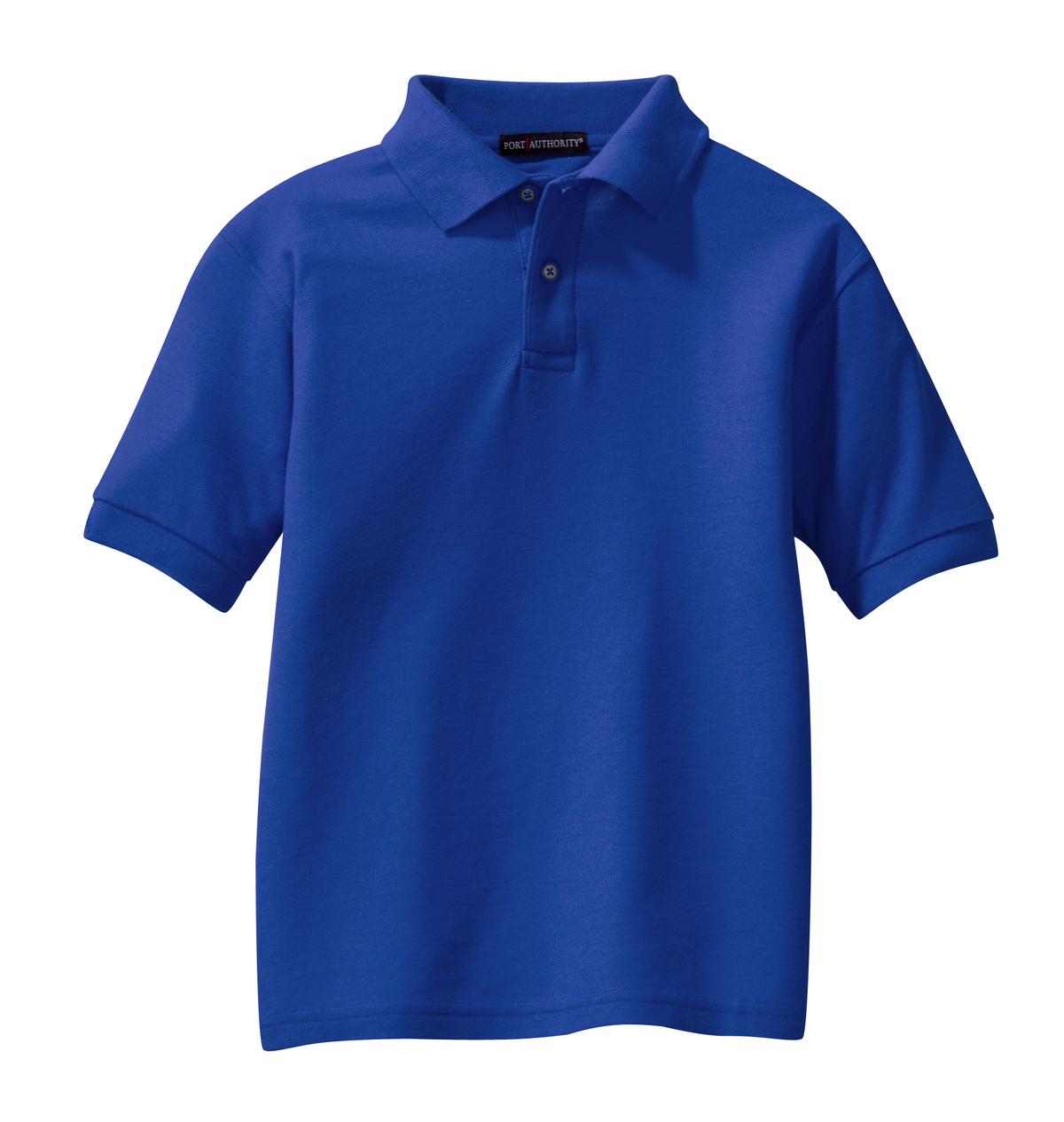 Port Authority Youth Silk Touch Polo