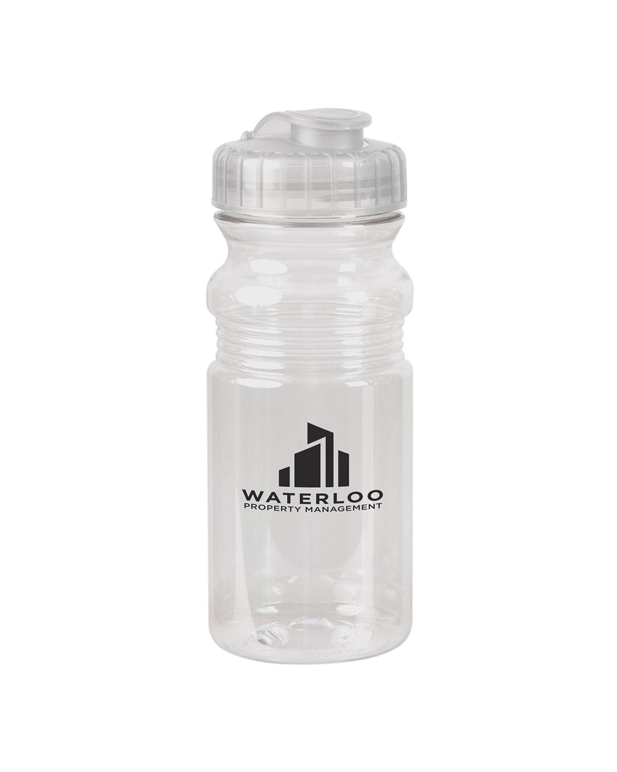 20 oz. Poly-Clear Bottle with Flip Lid