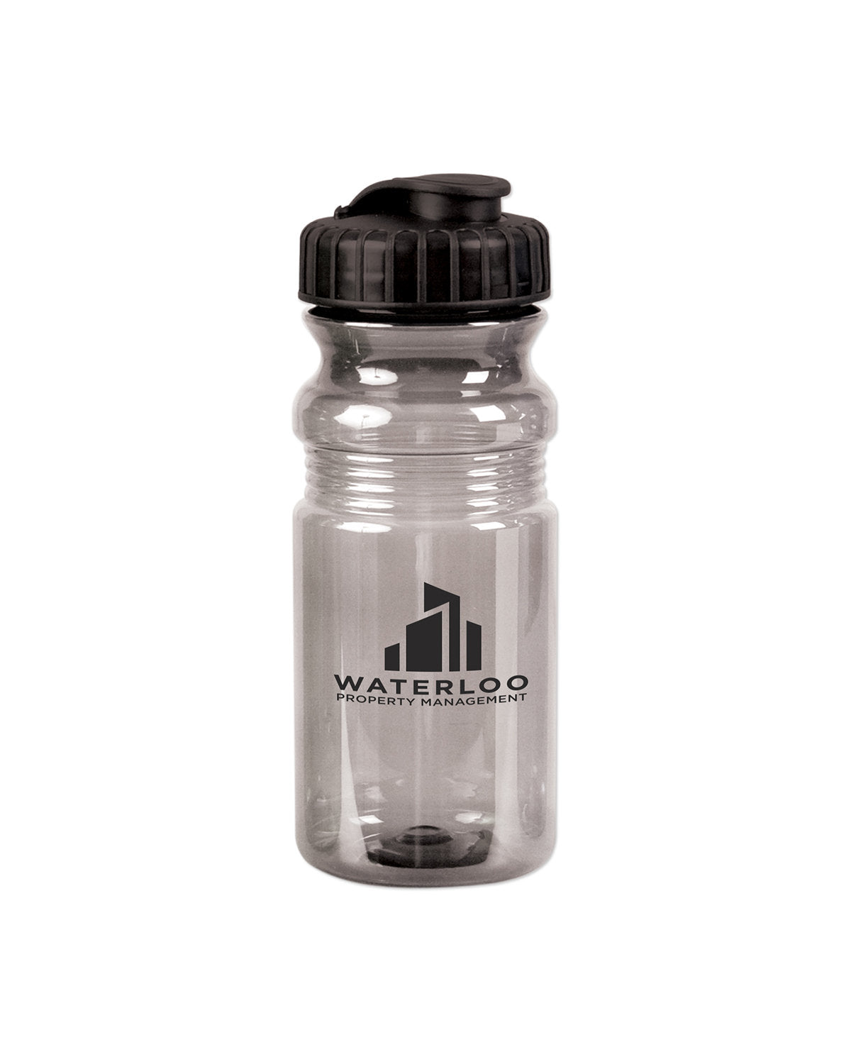 20 oz. Poly-Clear Bottle with Flip Lid