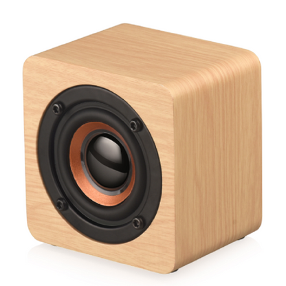 Two by Two Wooden Mini Bluetooth Speaker